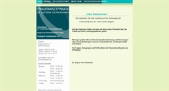 Desktop Screenshot of dr-bogner.de